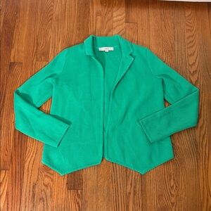 Loft Sweater Blazer Jacket Green size Small business casual‎